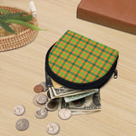 Shamrock Plaid Saint Patrick's Day Print Coin Purse