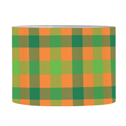 Shamrock Plaid Saint Patrick's Day Print Drum Lamp Shade