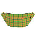 Shamrock Plaid Saint Patrick's Day Print Fanny Pack
