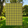 Shamrock Plaid Saint Patrick's Day Print Garden Flag