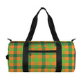 Shamrock Plaid Saint Patrick's Day Print Gym Bag