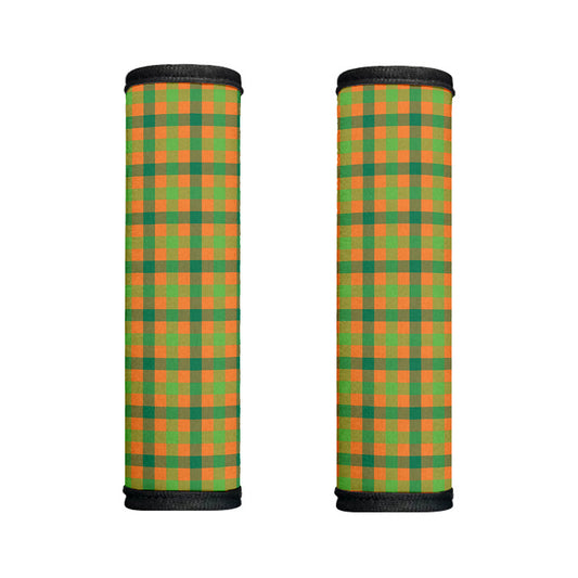 Shamrock Plaid Saint Patrick's Day Print Handle Covers