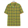 Shamrock Plaid Saint Patrick's Day Print Hawaiian Shirt