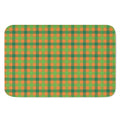 Shamrock Plaid Saint Patrick's Day Print Indoor Door Mat
