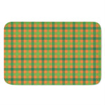Shamrock Plaid Saint Patrick's Day Print Indoor Door Mat