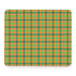 Shamrock Plaid Saint Patrick's Day Print Mouse Pad