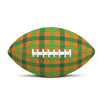 Shamrock Plaid Saint Patrick's Day Print Rugby Ball