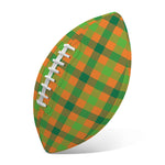 Shamrock Plaid Saint Patrick's Day Print Rugby Ball