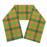 Shamrock Plaid Saint Patrick's Day Print Scarf