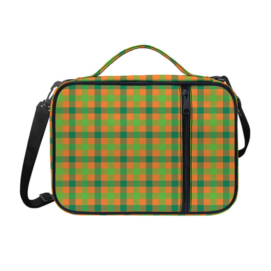 Shamrock Plaid Saint Patrick's Day Print Shoulder Strap Bible Bag