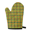 Shamrock Plaid Saint Patrick's Day Print Single Oven Mitt