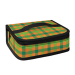 Shamrock Plaid Saint Patrick's Day Print Small Lunch Bag