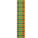 Shamrock Plaid Saint Patrick's Day Print Table Runner