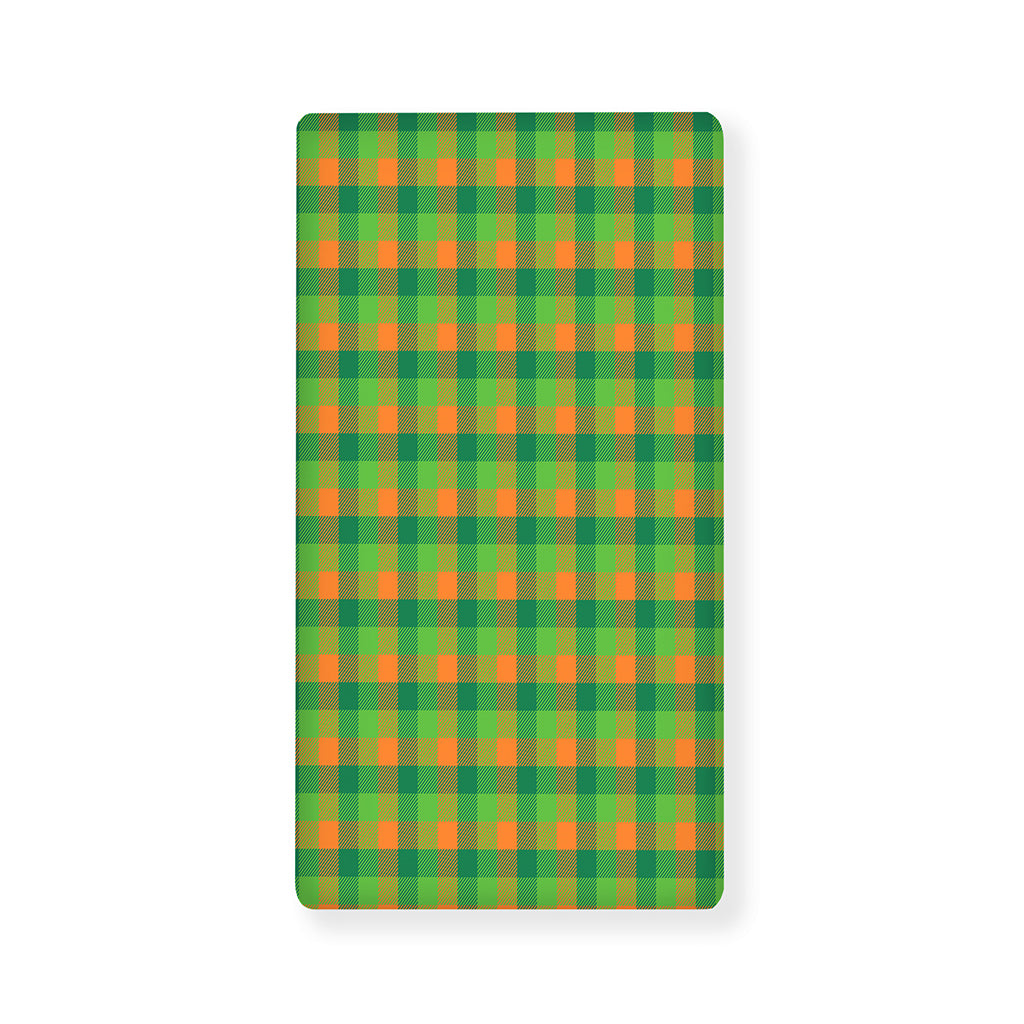 Shamrock Plaid St. Patrick's Day Print Baby Crib Sheet