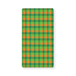 Shamrock Plaid St. Patrick's Day Print Baby Crib Sheet