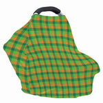 Shamrock Plaid St. Patrick's Day Print Baby Seat Cover