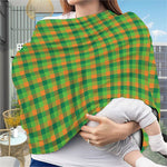 Shamrock Plaid St. Patrick's Day Print Baby Seat Cover