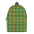 Shamrock Plaid St. Patrick's Day Print School Backpack
