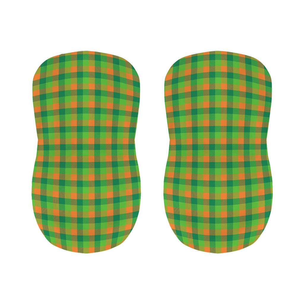 Shamrock Plaid St. Patrick's Day Print Bar Stool Covers