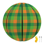 Shamrock Plaid St. Patrick's Day Print Basketball