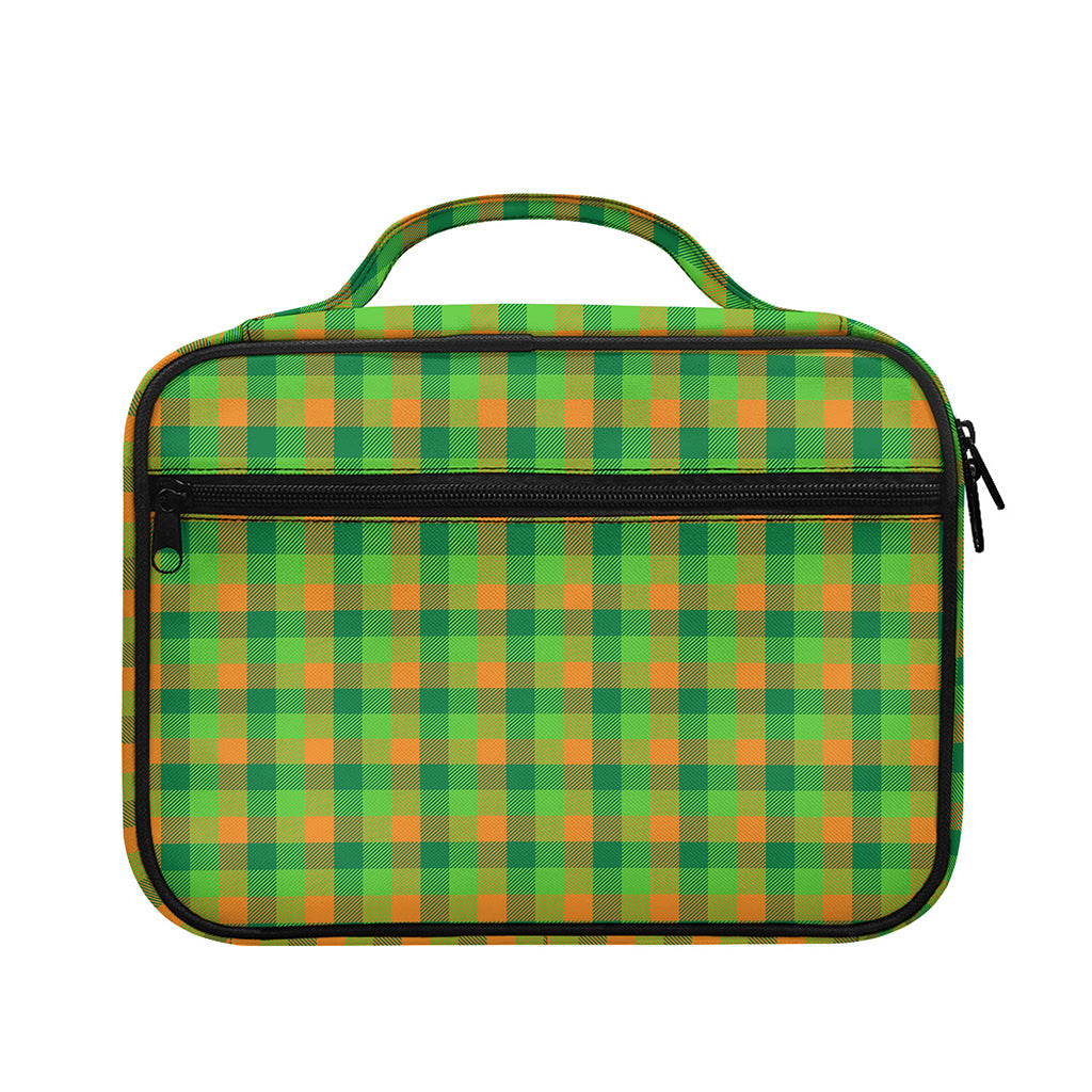 Shamrock Plaid St. Patrick's Day Print Briefcase Bible Bag