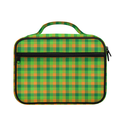 Shamrock Plaid St. Patrick's Day Print Briefcase Bible Bag