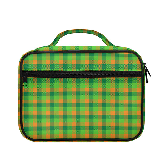 Shamrock Plaid St. Patrick's Day Print Briefcase Bible Bag