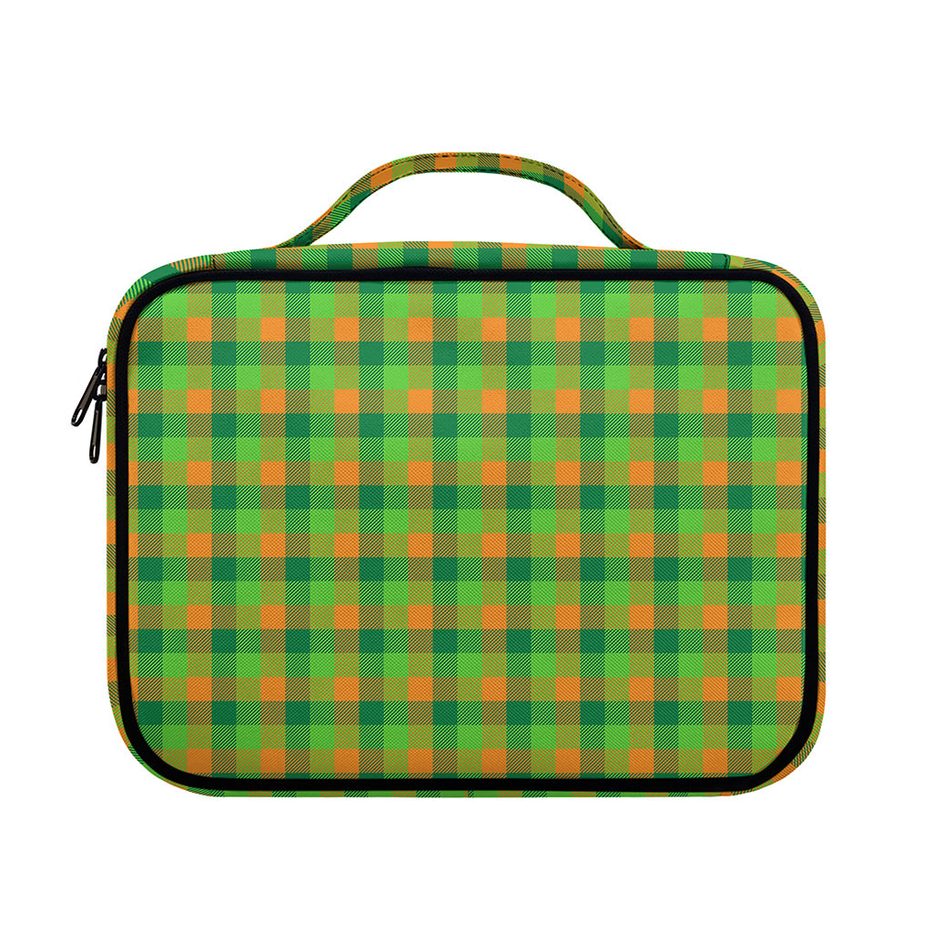 Shamrock Plaid St. Patrick's Day Print Briefcase Bible Bag
