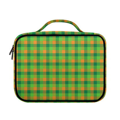Shamrock Plaid St. Patrick's Day Print Briefcase Bible Bag