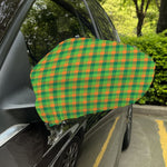 Shamrock Plaid St. Patrick's Day Print Car Side Mirror Covers