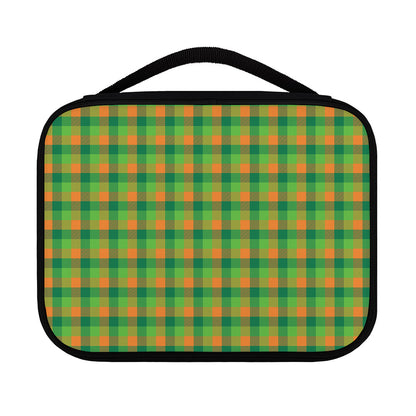 Shamrock Plaid St. Patrick's Day Print Classic Bible Case