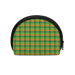 Shamrock Plaid St. Patrick's Day Print Coin Purse