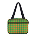 Shamrock Plaid St. Patrick's Day Print Double Strap Bible Bag