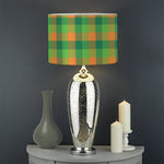 Shamrock Plaid St. Patrick's Day Print Drum Lamp Shade