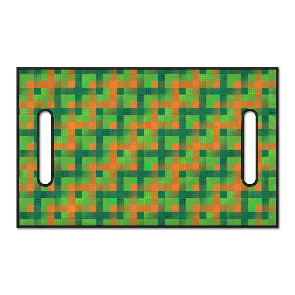 Shamrock Plaid St. Patrick's Day Print Golf Cart Seat Cover