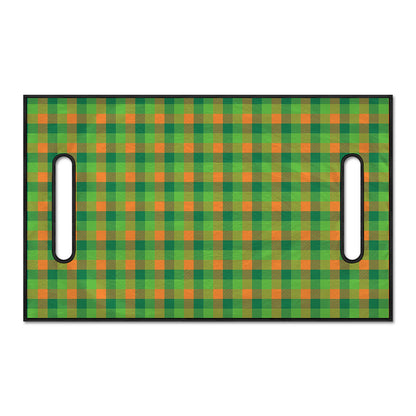 Shamrock Plaid St. Patrick's Day Print Golf Cart Seat Cover