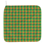 Shamrock Plaid St. Patrick's Day Print Hand Towel
