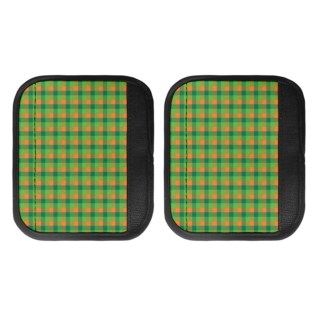 Shamrock Plaid St. Patrick's Day Print Handle Covers