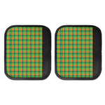 Shamrock Plaid St. Patrick's Day Print Handle Covers