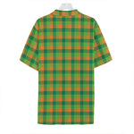 Shamrock Plaid St. Patrick's Day Print Hawaiian Shirt