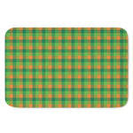 Shamrock Plaid St. Patrick's Day Print Indoor Door Mat