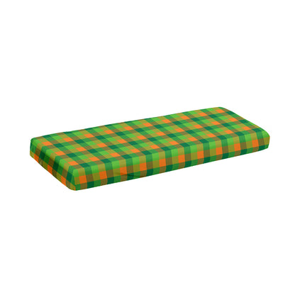 Shamrock Plaid St. Patrick's Day Print Piano Keyboard Cover