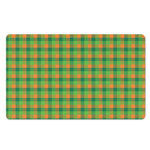 Shamrock Plaid St. Patrick's Day Print Polyester Doormat