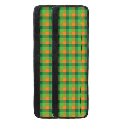 Shamrock Plaid St. Patrick's Day Print Refrigerator Handle Covers