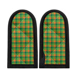 Shamrock Plaid St. Patrick's Day Print Skillet Handle Cover