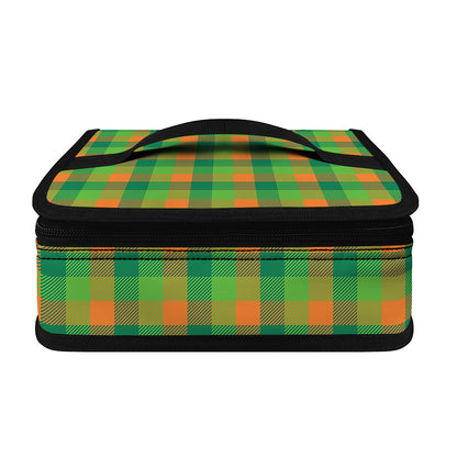 Shamrock Plaid St. Patrick's Day Print Small Lunch Bag