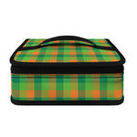 Shamrock Plaid St. Patrick's Day Print Small Lunch Bag