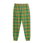 Shamrock Plaid St. Patrick's Day Print Sweatpants