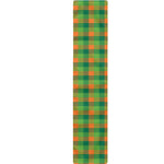 Shamrock Plaid St. Patrick's Day Print Table Runner