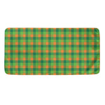 Shamrock Plaid St. Patrick's Day Print Towel